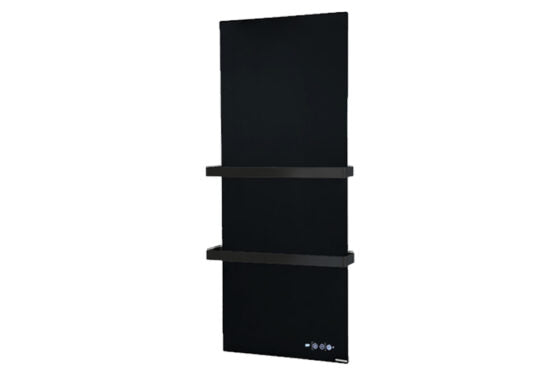 Select XLS – Black Infrared Towel Heater With Integrated Controls