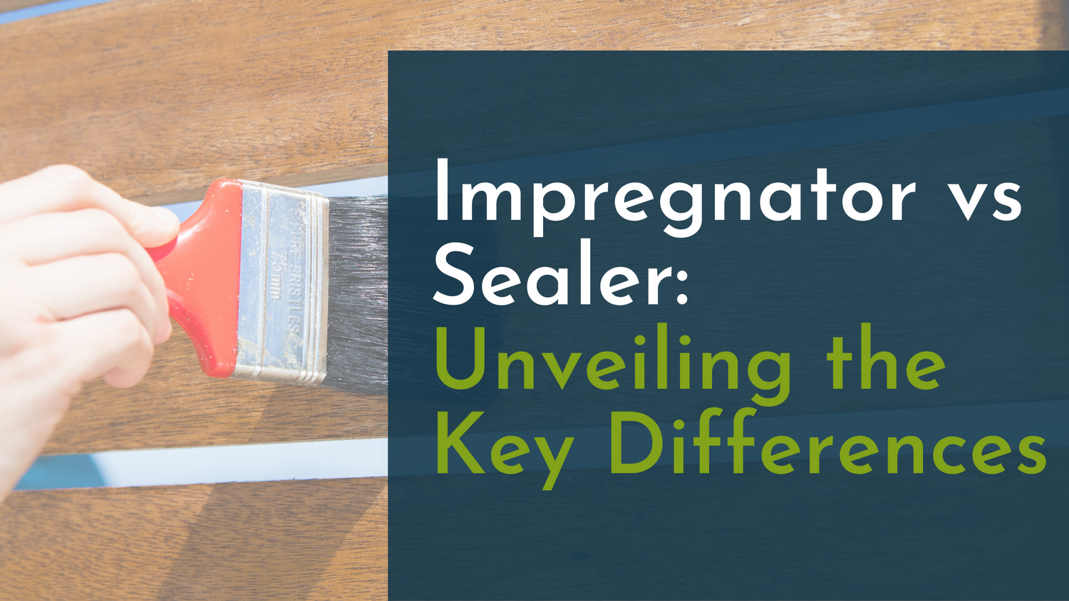 Impregnator vs Sealer Unveiling the Key Differences Assured Eco Systems